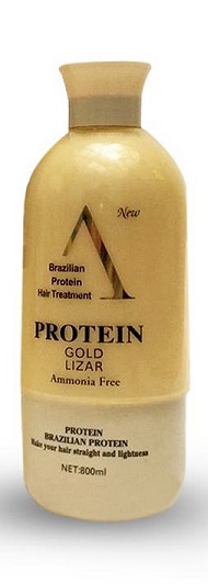 پروتئین مو‌ آ گلد لیزار برزیلی ، حجم ۸۰۰ میلی لیتر ، PROTEIN A Gold lizar